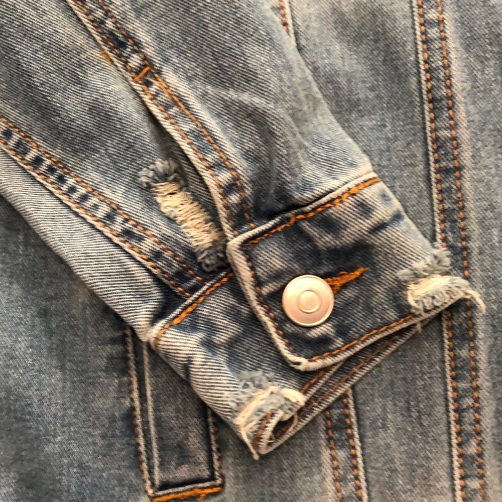 Oversized Active USA Denim Jacket - Picture 4 of 8